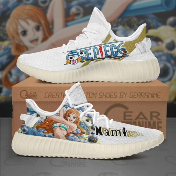 Nami Shoes One Piece Custom Anime Sneakers SA10 1