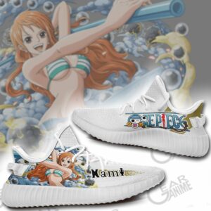 Nami Shoes One Piece Custom Anime Sneakers SA10 7