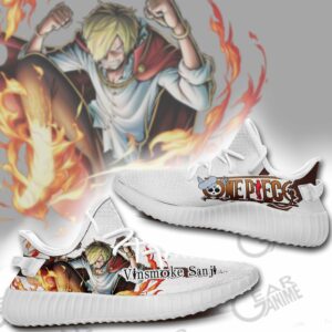 Vinsmoke Sanji Shoes One Piece Custom Anime Sneakers SA10 7