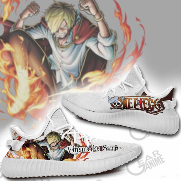 Vinsmoke Sanji Shoes One Piece Custom Anime Sneakers SA10 3
