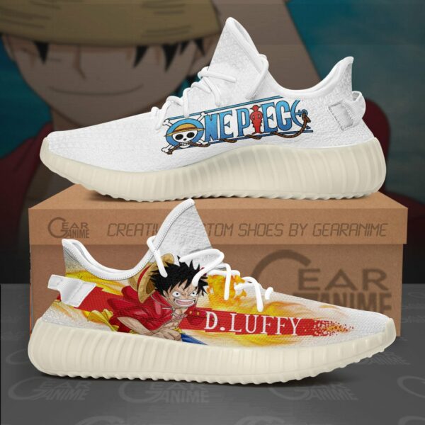 Monkey D Luffy Shoes One Piece Custom Anime Shoes SA10 1
