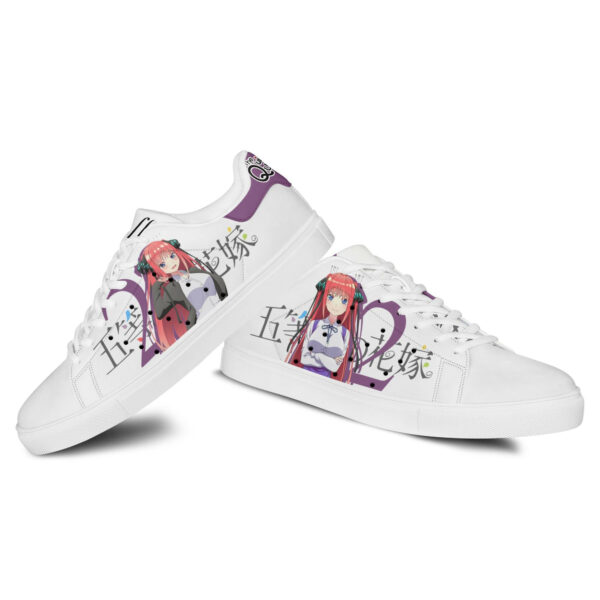 5-Toubun no Hanayome Nino Nakano Skate Shoes Custom Anime Sneakers 3