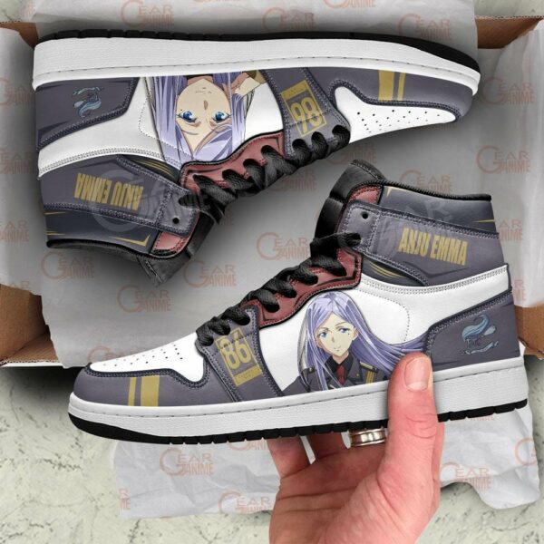 86 Eighty Six Anju Emma Shoes Custom Anime Sneakers 2