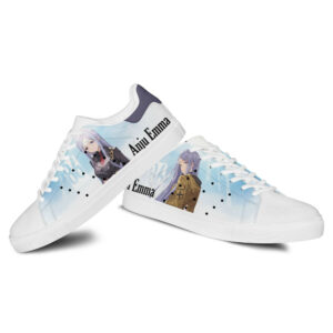 86 Eighty Six Anju Emma Skate Shoes Custom Anime Sneakers 7