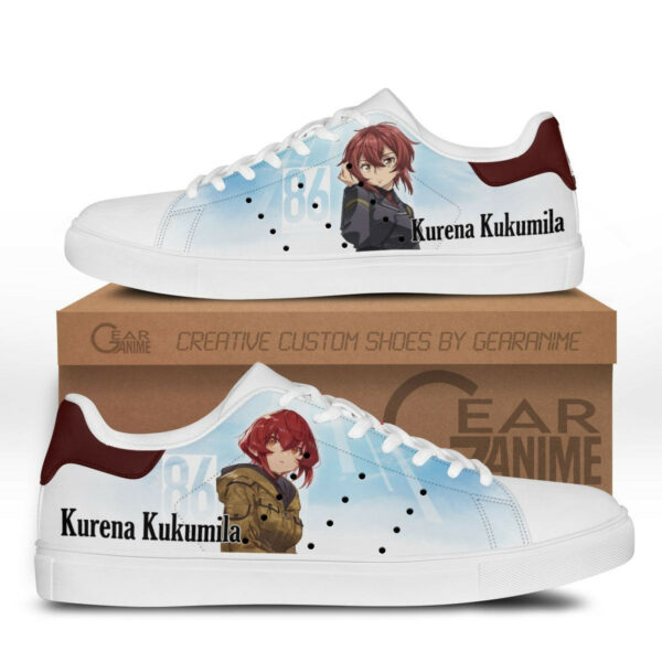 86 Eighty Six Kurena Kukumila Skate Shoes Custom Anime Sneakers 2