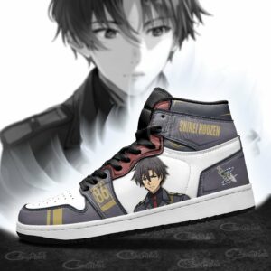 86 Eighty Six Shinei Nouzen Shoes Custom Anime Sneakers 6