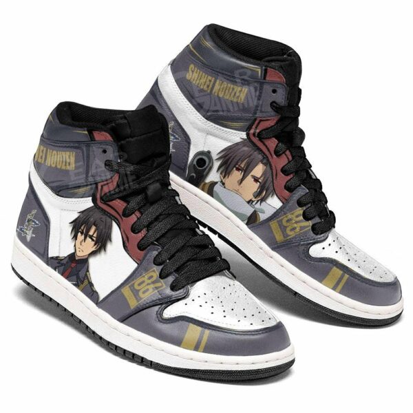 86 Eighty Six Shinei Nouzen Shoes Custom Anime Sneakers 4