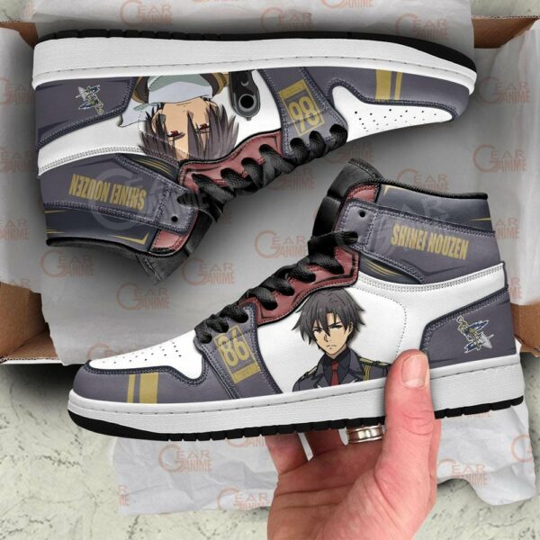 86 Eighty Six Shinei Nouzen Shoes Custom Anime Sneakers 2