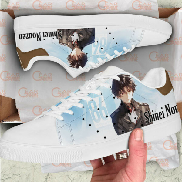 86 Eighty Six Shinei Nouzen Skate Shoes Custom Anime Sneakers 2