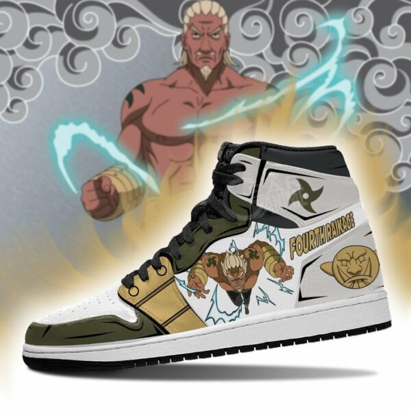 A Fourth Raikage Shoes Custom Anime Sneakers 3