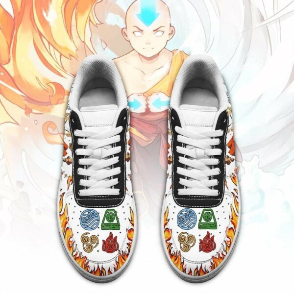 Aang Avatar Airbender Shoes Four Nation Tribes Avatar Anime Sneakers 2