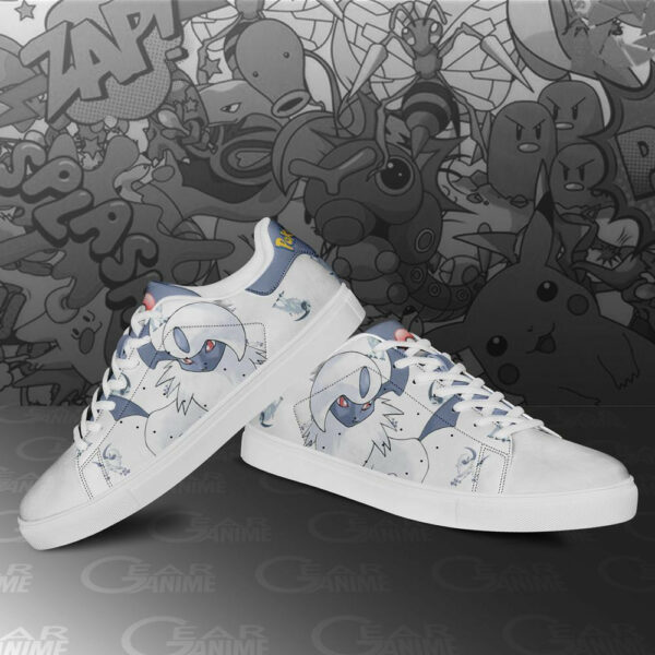 Absol Skate Shoes Pokemon Custom Anime Sneakers SK11 2