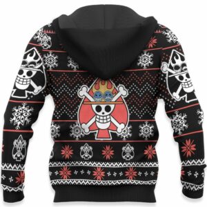 Ace Spade Pirates Ugly Christmas Sweater Custom Anime One Piece XS12 8