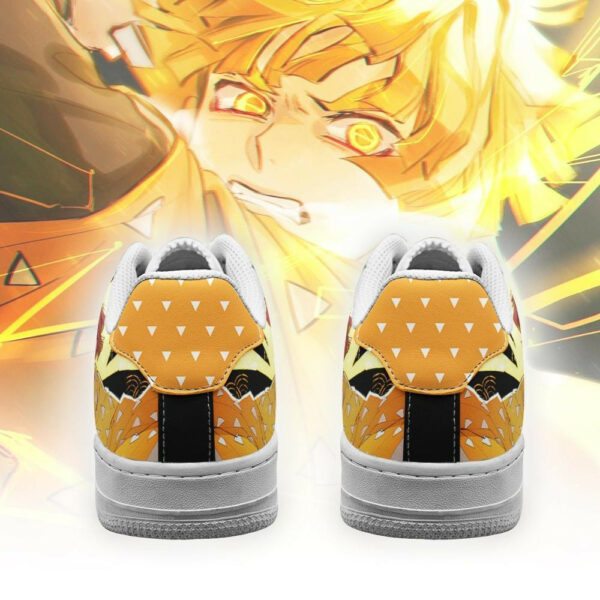 Agatsuma Zenitsu Air Shoes Custom Demon Slayer Anime Sneakers 3