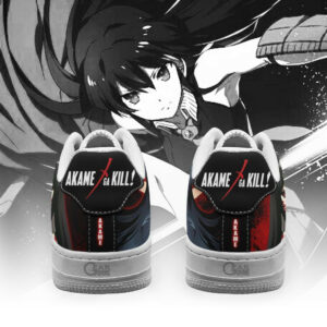 Akame Air Sneakers Custom Anime Akame Ga Kill Shoes PT11 6