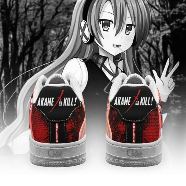 Akame Ga Kill Chelsea Air Sneakers Custom Anime Shoes PT11 3