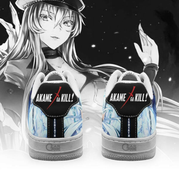 Akame Ga Kill Esdeath Air Sneakers Custom Anime Shoes PT11 3