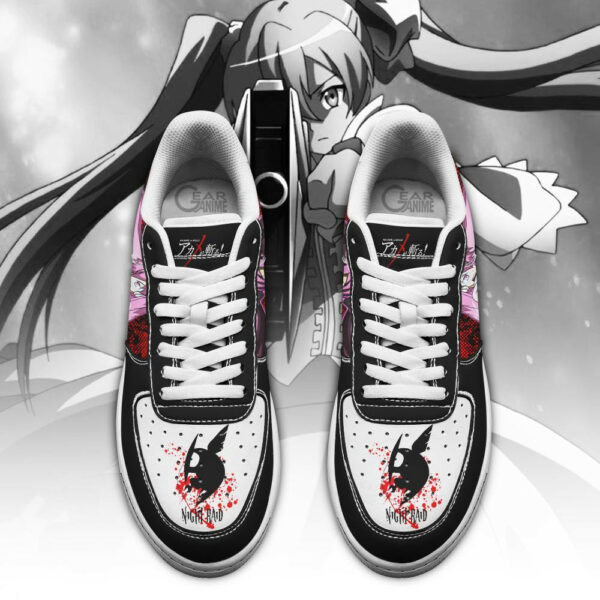 Akame Ga Kill Mine Air Sneakers Custom Anime Shoes PT11 2