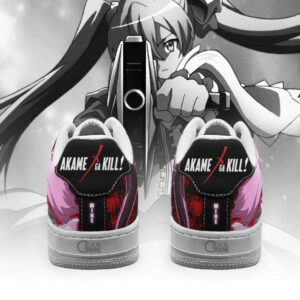 Akame Ga Kill Mine Air Sneakers Custom Anime Shoes PT11 6