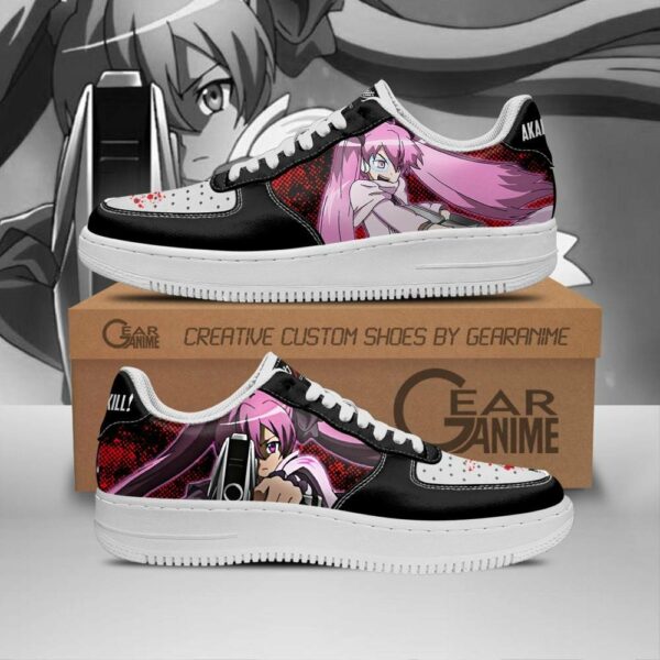 Akame Ga Kill Mine Air Sneakers Custom Anime Shoes PT11 1