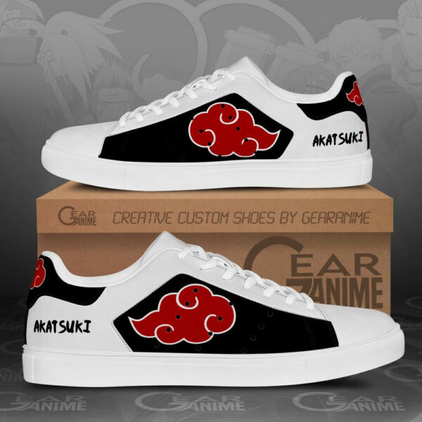 Akatsuki Cloud Skate Shoes Anime Custom Sneakers PN09 1