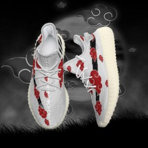 Akatsuki Cloud Shoes White Naruto Anime Sneakers 7