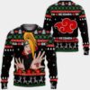 Kakashi Ugly Christmas Sweater Custom Naruto Anime XS12 11