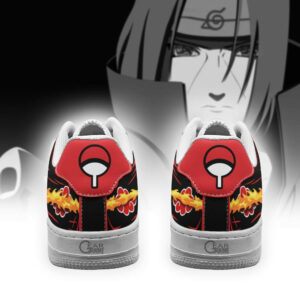 Akatsuki Itachi Air Shoes Fire Ball Jutsu Custom Anime Sneakers 7