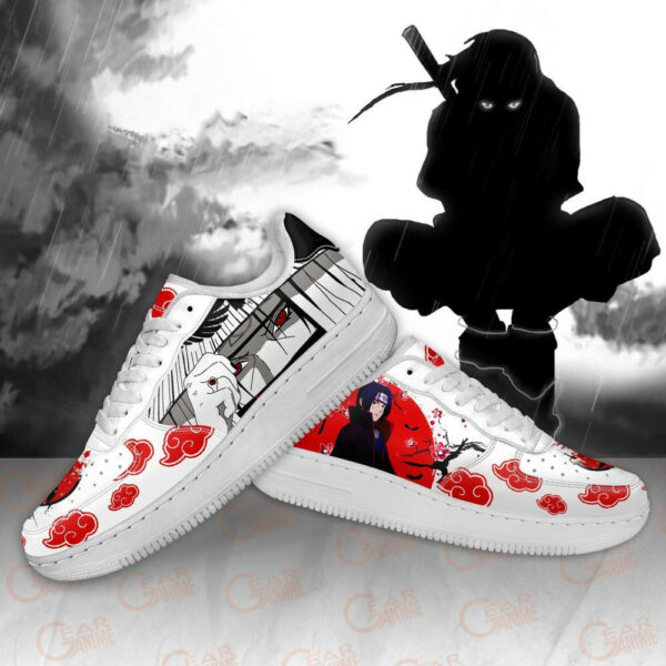 Akatsuki Itachi Air Shoes Japan Style Custom Anime Sneakers 2