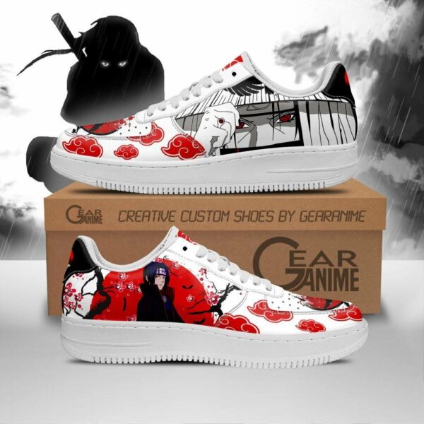 Akatsuki Itachi Air Shoes Japan Style Custom Anime Sneakers 1