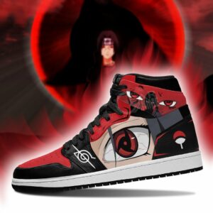 Akatsuki Itachi Sharingan Eyes Shoes Custom Anime Sneakers 6