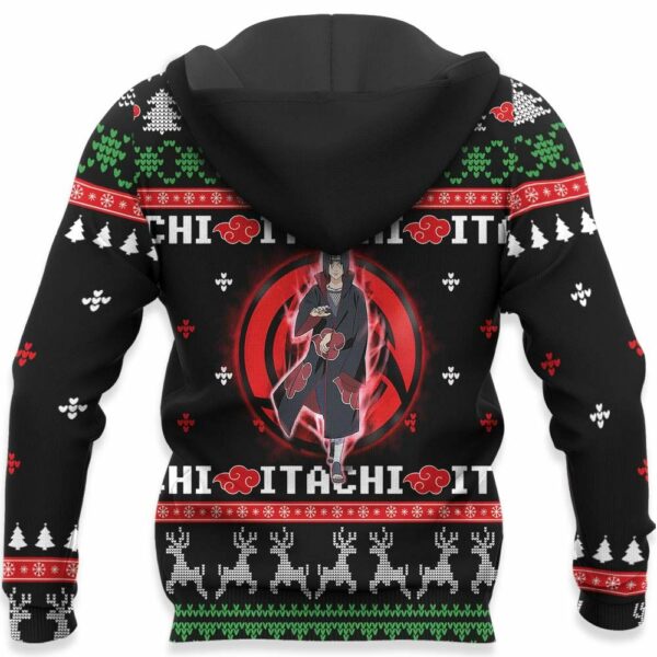 Akatsuki Itachi Ugly Christmas Sweater Custom Naruto Anime XS12 4