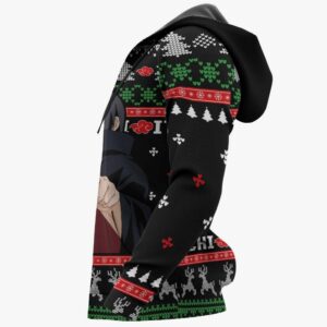 Akatsuki Itachi Ugly Christmas Sweater Custom Naruto Anime XS12 9