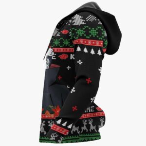 Akatsuki Kisame Ugly Christmas Sweater Custom Naruto Anime XS12 9