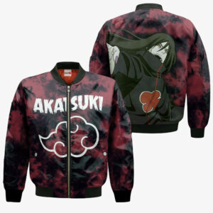 Akatsuki Orochimaru Hoodie Custom Anime Naruto Merch Clothes Tie Dye Style 9