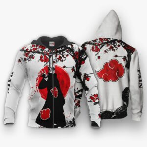 Akatsuki Pain Hoodie Custom Cherry Blossom Anime Naruto Merch Clothes 8