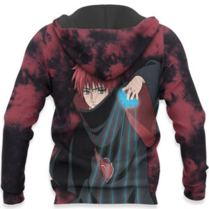 Akatsuki Sasori Hoodie Custom Anime Naruto Merch Clothes Tie Dye Style 10