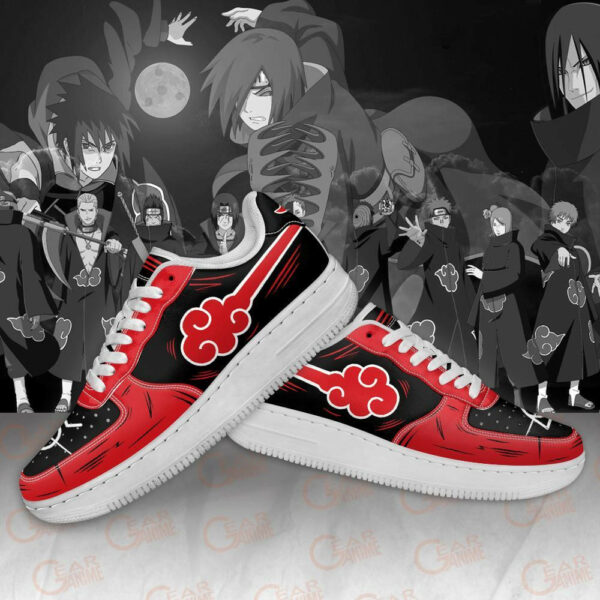 Akatsuki Sneakers Custom Anime Sneakers PT10 3