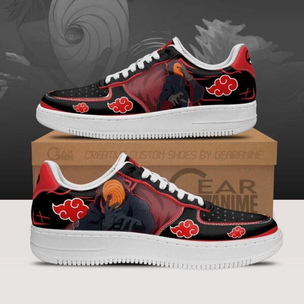 Akatsuki Tobi Air Shoes Custom Anime Sneakers 1