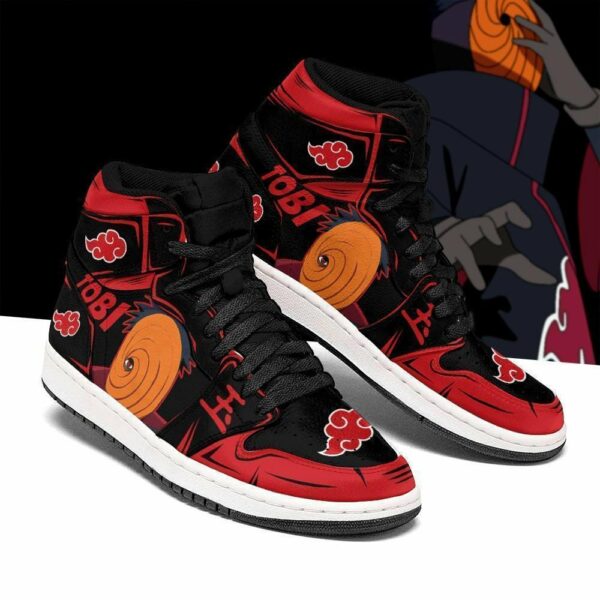 Akatsuki Tobi Shoes Custom Anime Sneakers Fan Gift Idea 1