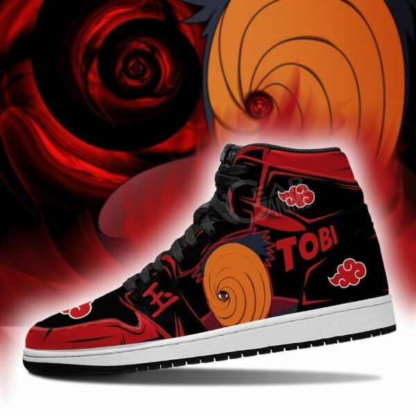 Akatsuki Tobi Shoes Custom Anime Sneakers Fan Gift Idea 2