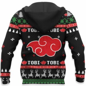 Akatsuki Tobi Ugly Christmas Sweater Custom Naruto Anime XS12 8