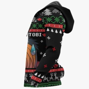 Akatsuki Tobi Ugly Christmas Sweater Custom Naruto Anime XS12 9