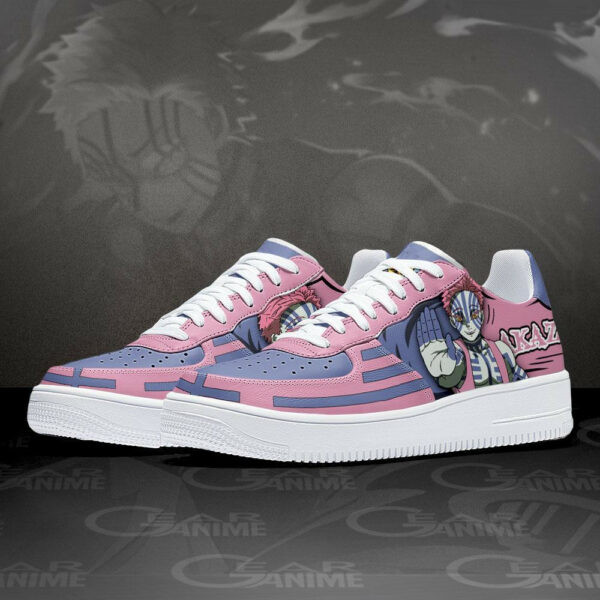 Akaza Air Shoes Custom Anime Demon Slayer Sneakers 2