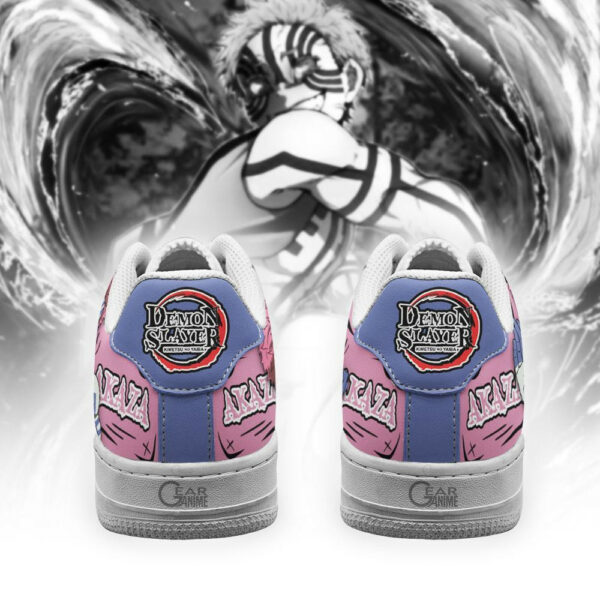 Akaza Air Shoes Custom Anime Demon Slayer Sneakers 4