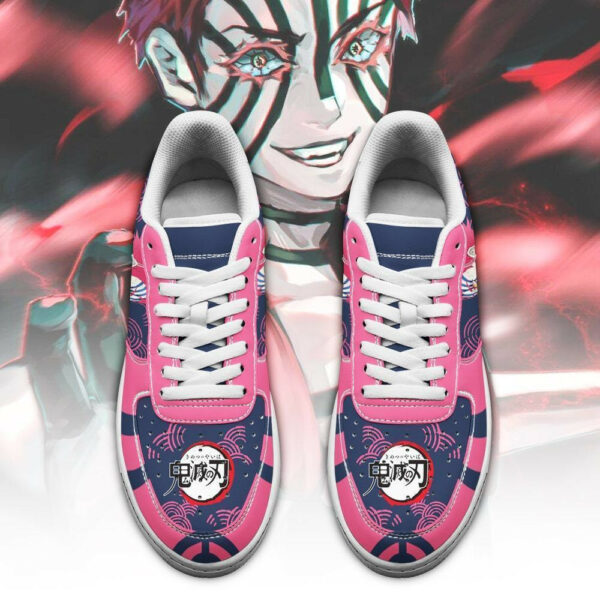Akaza Shoes Custom Demon Slayer Anime Sneakers Fan PT05 2