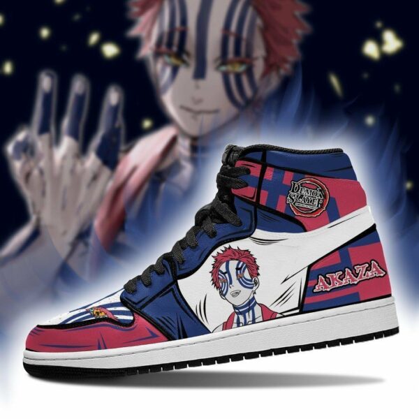 Akaza Shoes Custom Demon Slayer Anime Sneakers 3