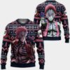 Death the Kid Ugly Christmas Sweater Custom Anime Soul Eater XS12 11