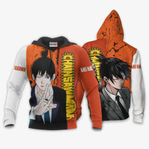 Aki Hayakawa Hoodie Custom Chainsaw Man Anime Merch Clothes 8