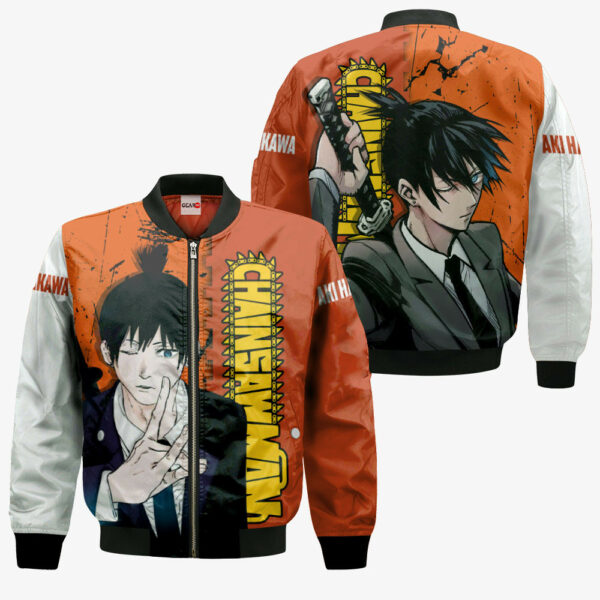 Aki Hayakawa Hoodie Custom Chainsaw Man Anime Merch Clothes 4